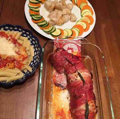 工藤静香がインスタグラムに投稿している手料理の写真1枚目