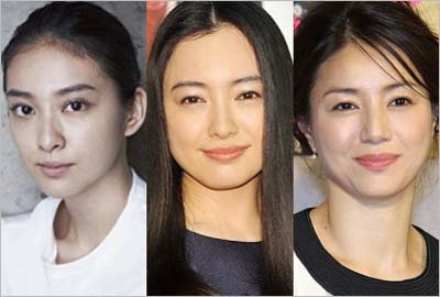 武井咲、仲間由紀恵、井川遥