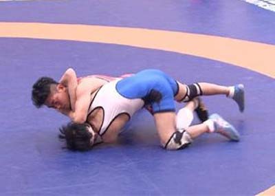 レスリングの大会に出場したジャングルポケット・太田博久の写真2枚目