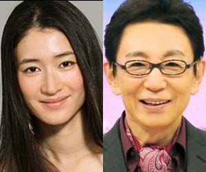 小雪と古舘伊知郎