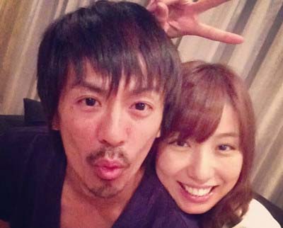 森田剛と美雪ありすのツーショット