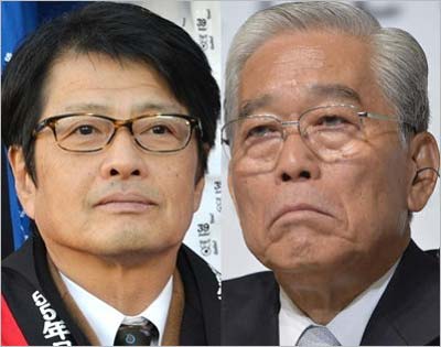 亀山千広社長と日枝久会長