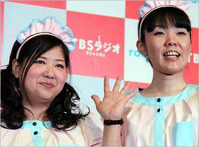 アジアンの馬場園梓と隅田美保