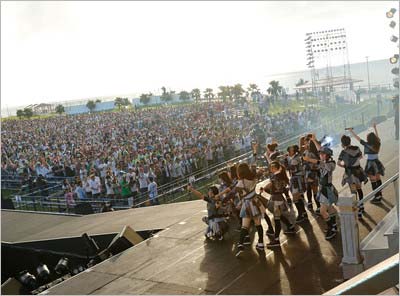 全国ツアー『野中美郷、動く。～47都道府県で会いましょう～』で沖縄公演を行った際の会場