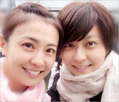 小林麻耶と小林麻央のツーショット