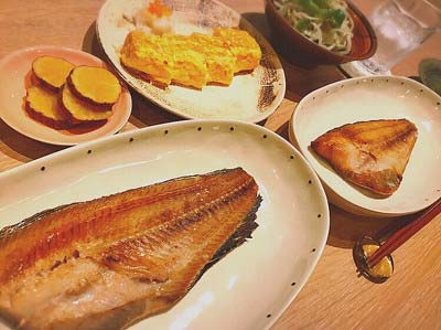 佐々木希の手料理(ホッケ)