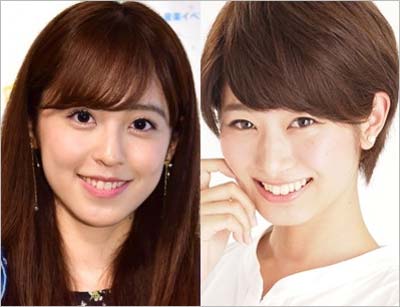 フジテレビ入社の久慈暁子アナ&海老原優香アナ