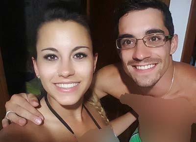 ハビエル・フェルナンデス選手と交際相手・パティ？の流出水着ツーショット写真