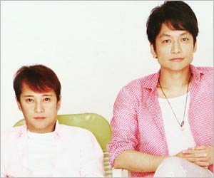 中居正広と香取慎吾