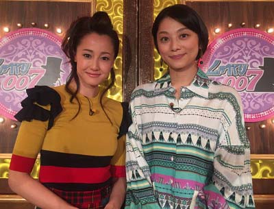 『しゃべくり007』に出演した沢尻エリカと小池栄子