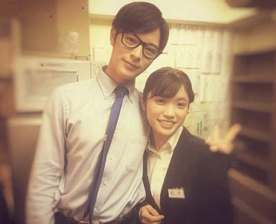 塩野瑛久と美山加恋のツーショット