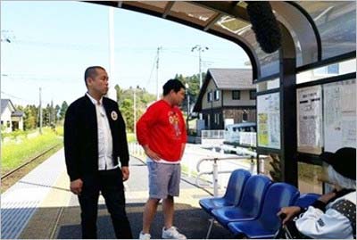 『帰れまサンデー』で「無人駅で飲食店を見つけるまで帰れない旅~いすみ鉄道~」と題した企画に挑戦したタカアンドトシ