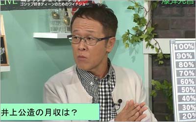 自分のギャラについて語る井上公造