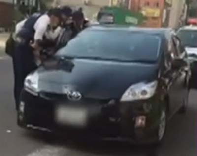 ガリガリガリクソン容疑者発見された現場で撮影された動画のスクリーンショット1枚目