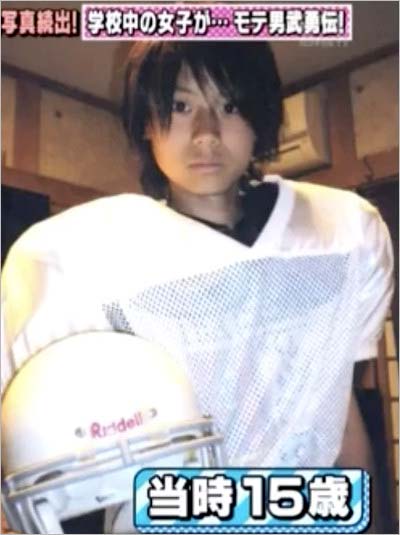 高校生時代、アメフト部所属の菅田将暉