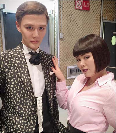 ブルゾンちえみとMattのツーショット