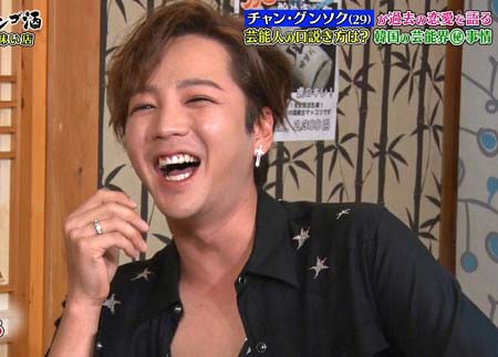 『ダウンタウンなう』出演し笑顔のチャン・グンソク