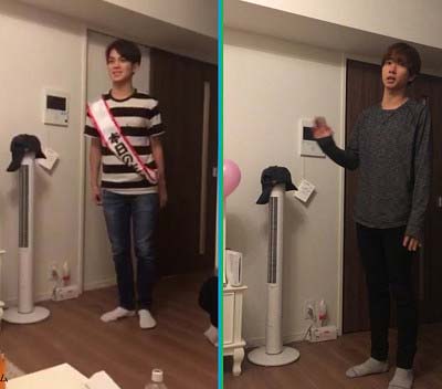 誕生日パーティーに参加していた中村海人&宮近海斗