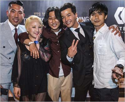 韓国・BanyanTree1周年記念パーティーで撮影の写真