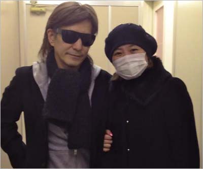 小室哲哉とKEIKOのツーショット