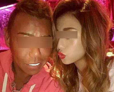 セラミック松村氏と17歳少女?のツーショット