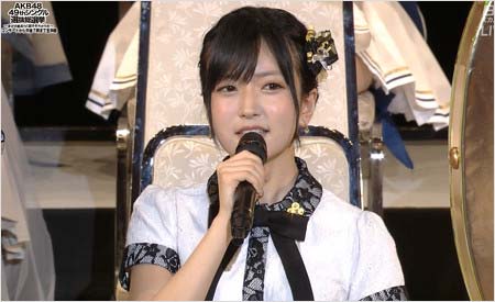 AKB48選抜総選挙で結婚宣言した須藤凜々花の画像1枚目