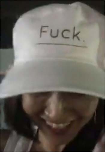 大島優子の帽子