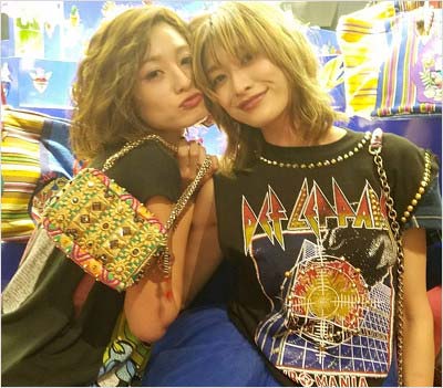 山田優が5月13日にインスタグラムへ投稿した西山茉希とのツーショット写真