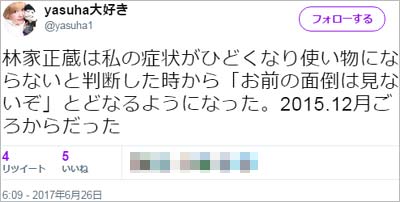 泰葉が林家正蔵の虐待告発ツイート