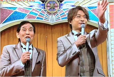 『第94回欽ちゃん&香取慎吾の全日本仮装大賞』の萩本欽一と香取慎吾