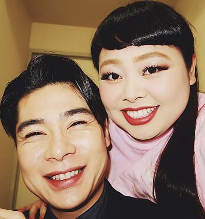 吉村崇と渡辺直美のツーショット