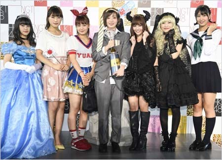 じゃんけん民メンバー(田名部生来、湯本亜美、福岡聖菜、込山榛香、野澤玲奈、竹内彩姫、渋谷凪咲)
