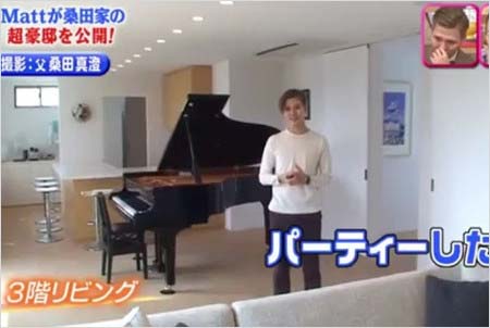 桑田真澄の息子・Mattが公開した自宅豪邸