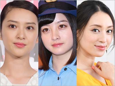 武井咲、橋本環奈、栗山千明