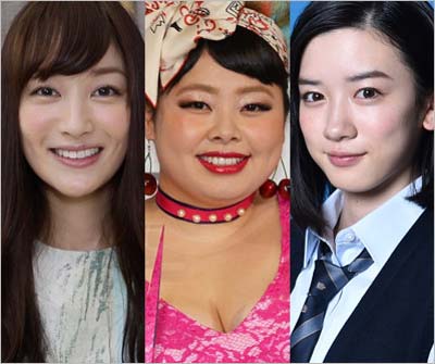 高梨臨、渡辺直美、永野芽郁