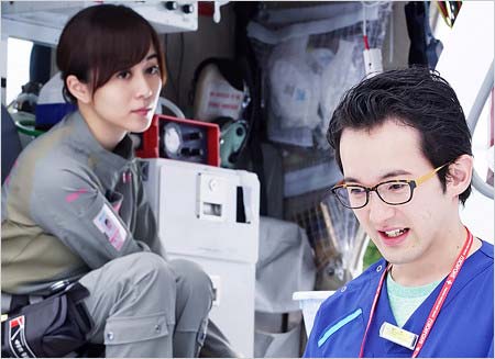 『コード・ブルー3』ワンシーン、比嘉愛未&浅利陽介