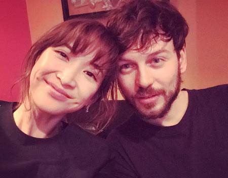 紗栄子とフランチェスコ・フェラーリのツーショット