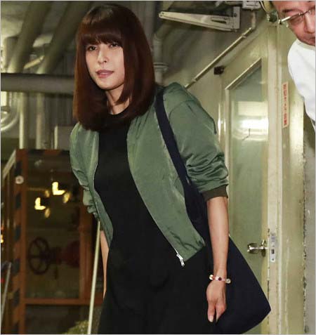 8月12日に撮影の上原多香子の姿