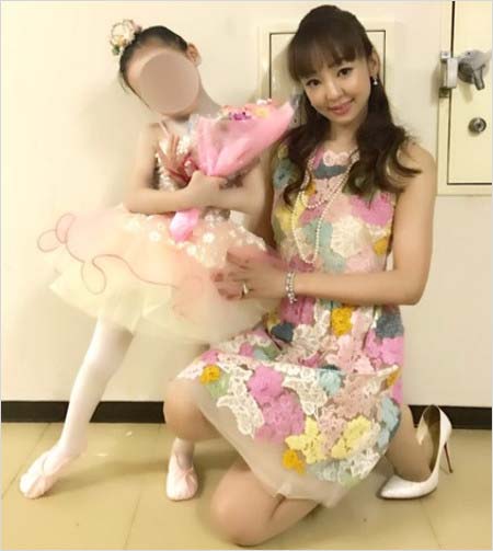 神田うのと長女のツーショット写真