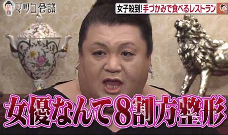マツコ会議で芸能人の整形について言及していたシーン2枚目
