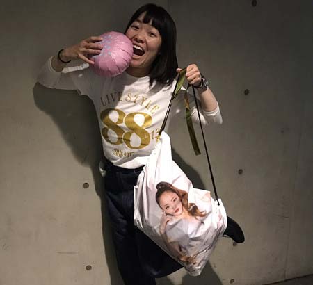 イモトアヤコが安室奈美恵のライブに参戦し喜び