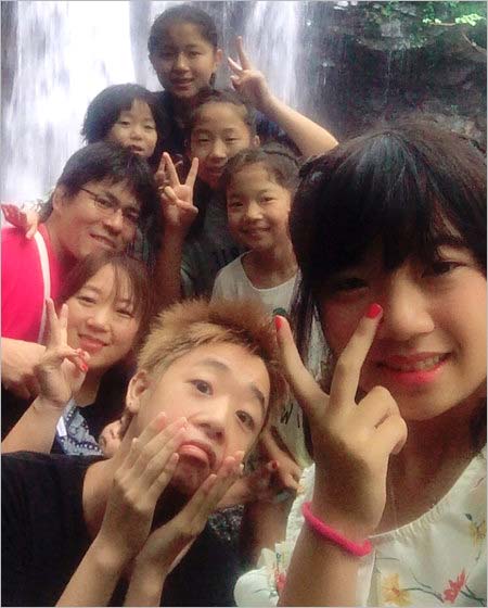 美奈子と家族