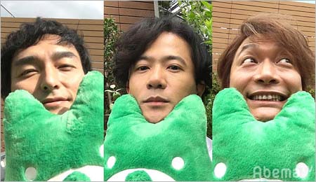 AbemaTVで放送の『72時間ホンネテレビ』出演の稲垣吾郎、草彅剛、香取慎吾