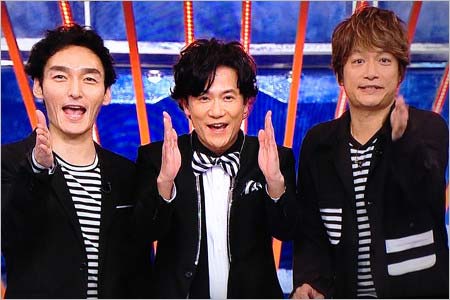 草彅剛、稲垣吾郎、香取慎吾