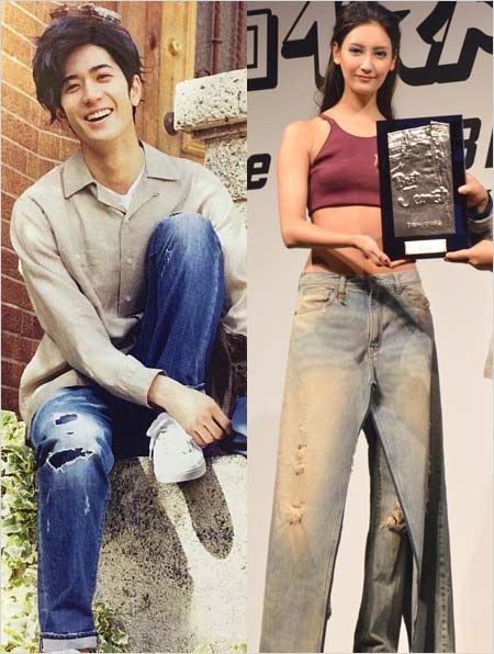 ベストジーニスト2017選出の中島裕翔＆菜々緒