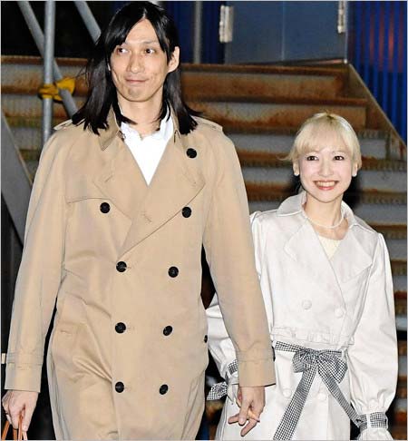 村田充と神田沙也加のツーショット