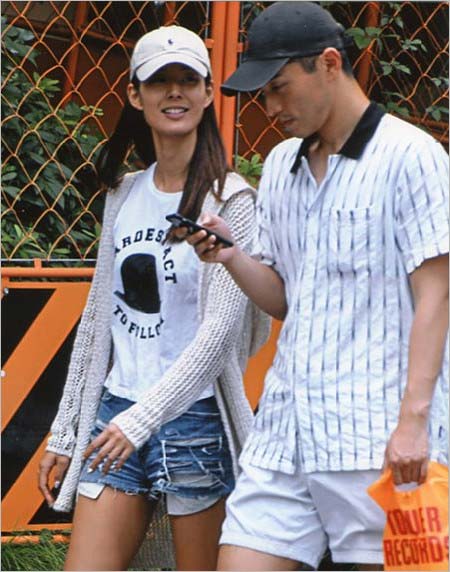 上田大輔＆すみれのツーショット