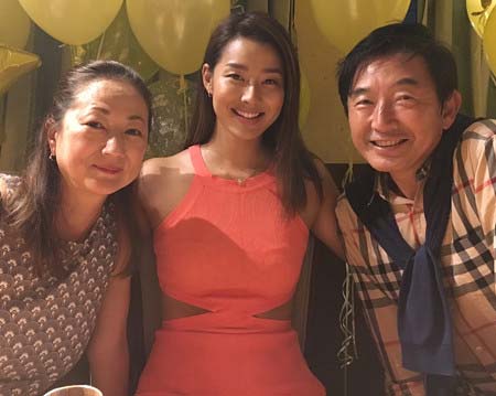 松原千明、すみれ、石田純一