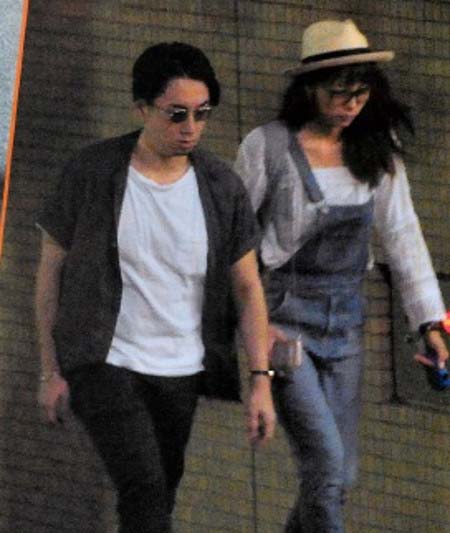 相武紗季と夫のツーショット