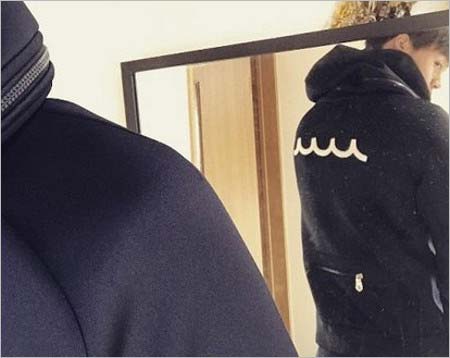 竹内涼真のパーカ着用ツイート